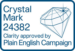 Crystal Mark logo - Plain English Campaign